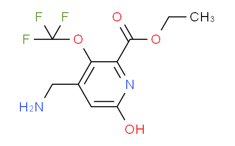 AM163060 | 1806743-87-2 | Ethyl 4-(aminomethyl)-6-hydroxy-3-(trifluoromethoxy)pyridine-2-carboxylate