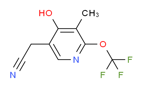 AM163061 | 1804829-91-1 | 4-Hydroxy-3-methyl-2-(trifluoromethoxy)pyridine-5-acetonitrile