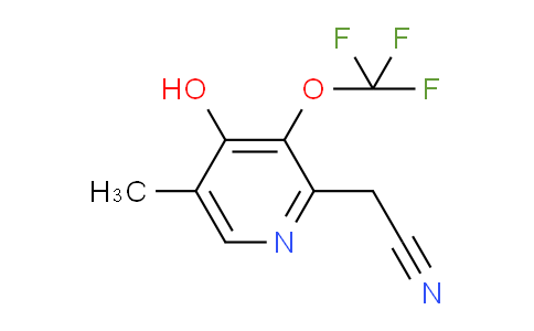 AM163063 | 1803698-45-4 | 4-Hydroxy-5-methyl-3-(trifluoromethoxy)pyridine-2-acetonitrile