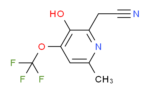 AM163068 | 1804827-39-1 | 3-Hydroxy-6-methyl-4-(trifluoromethoxy)pyridine-2-acetonitrile