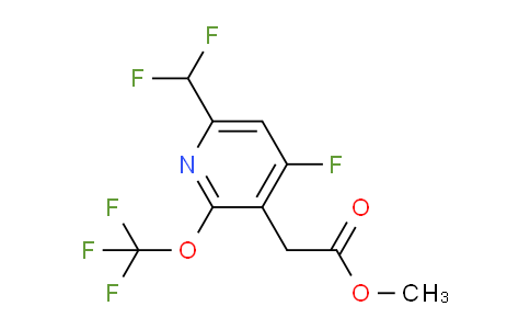 AM163069 | 1805974-27-9 | Methyl 6-(difluoromethyl)-4-fluoro-2-(trifluoromethoxy)pyridine-3-acetate