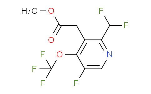 AM163070 | 1804336-67-1 | Methyl 2-(difluoromethyl)-5-fluoro-4-(trifluoromethoxy)pyridine-3-acetate