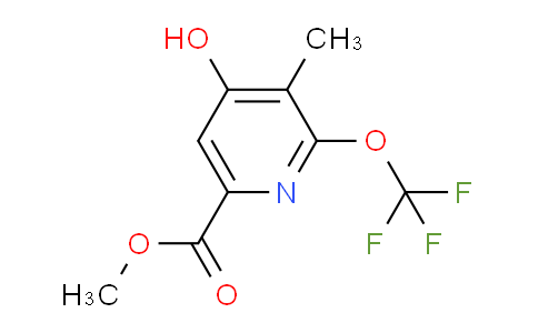 AM163080 | 1806247-77-7 | Methyl 4-hydroxy-3-methyl-2-(trifluoromethoxy)pyridine-6-carboxylate