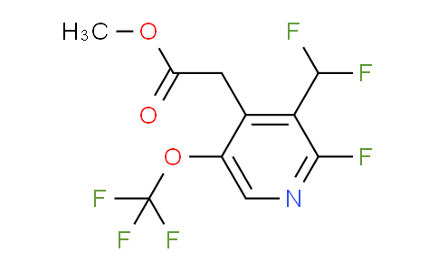 AM163083 | 1805974-32-6 | Methyl 3-(difluoromethyl)-2-fluoro-5-(trifluoromethoxy)pyridine-4-acetate