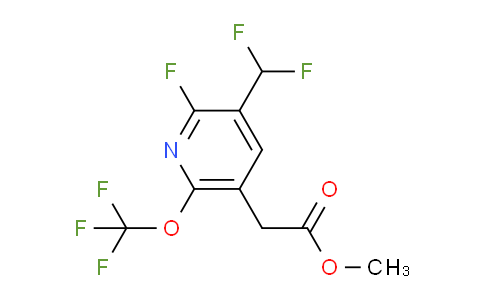 AM163084 | 1804811-41-3 | Methyl 3-(difluoromethyl)-2-fluoro-6-(trifluoromethoxy)pyridine-5-acetate