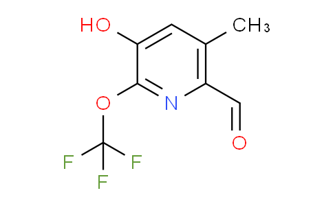 AM163091 | 1804318-95-3 | 3-Hydroxy-5-methyl-2-(trifluoromethoxy)pyridine-6-carboxaldehyde