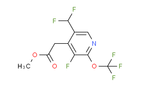 AM163092 | 1804340-74-6 | Methyl 5-(difluoromethyl)-3-fluoro-2-(trifluoromethoxy)pyridine-4-acetate