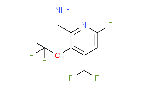 AM163105 | 1804749-48-1 | 2-(Aminomethyl)-4-(difluoromethyl)-6-fluoro-3-(trifluoromethoxy)pyridine