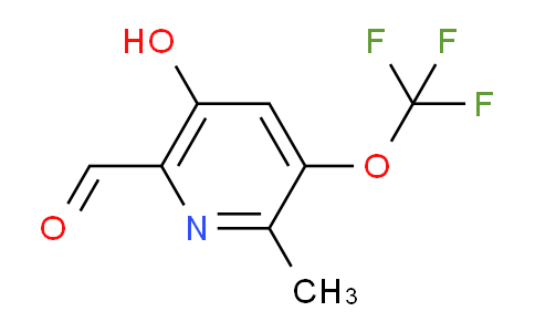 AM163107 | 1804827-45-9 | 5-Hydroxy-2-methyl-3-(trifluoromethoxy)pyridine-6-carboxaldehyde