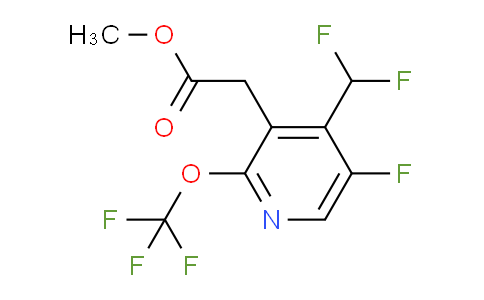 AM163108 | 1803946-52-2 | Methyl 4-(difluoromethyl)-5-fluoro-2-(trifluoromethoxy)pyridine-3-acetate