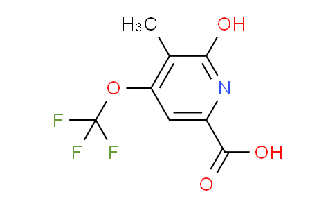 AM163110 | 1804319-52-5 | 2-Hydroxy-3-methyl-4-(trifluoromethoxy)pyridine-6-carboxylic acid