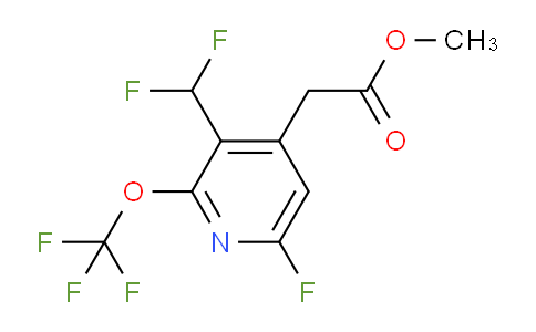 AM163111 | 1803946-59-9 | Methyl 3-(difluoromethyl)-6-fluoro-2-(trifluoromethoxy)pyridine-4-acetate