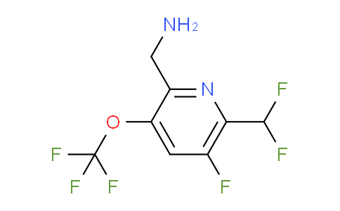 AM163117 | 1805964-60-6 | 2-(Aminomethyl)-6-(difluoromethyl)-5-fluoro-3-(trifluoromethoxy)pyridine