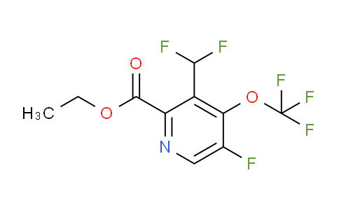 AM163118 | 1804766-36-6 | Ethyl 3-(difluoromethyl)-5-fluoro-4-(trifluoromethoxy)pyridine-2-carboxylate