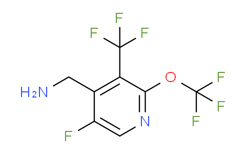AM163120 | 1804314-89-3 | 4-(Aminomethyl)-5-fluoro-2-(trifluoromethoxy)-3-(trifluoromethyl)pyridine