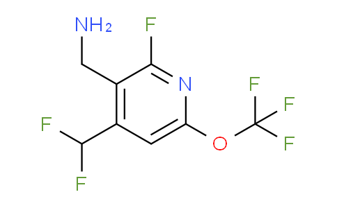 3-(Aminomethyl)-4-(difluoromethyl)-2-fluoro-6-(trifluoromethoxy)pyridine
