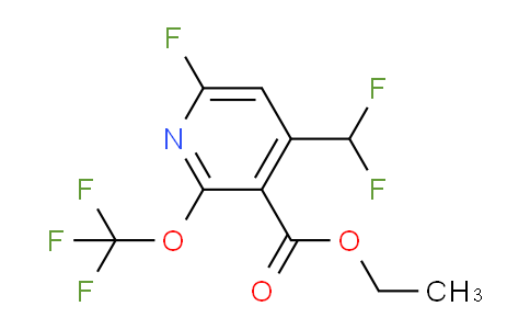 AM163124 | 1804766-66-2 | Ethyl 4-(difluoromethyl)-6-fluoro-2-(trifluoromethoxy)pyridine-3-carboxylate