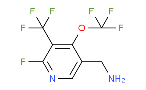 5-(Aminomethyl)-2-fluoro-4-(trifluoromethoxy)-3-(trifluoromethyl)pyridine