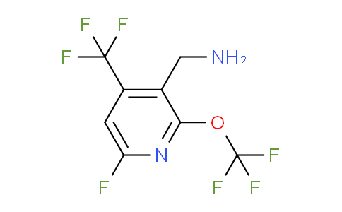 AM163128 | 1804820-84-5 | 3-(Aminomethyl)-6-fluoro-2-(trifluoromethoxy)-4-(trifluoromethyl)pyridine