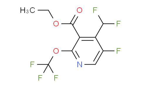 AM163129 | 1804743-87-0 | Ethyl 4-(difluoromethyl)-5-fluoro-2-(trifluoromethoxy)pyridine-3-carboxylate