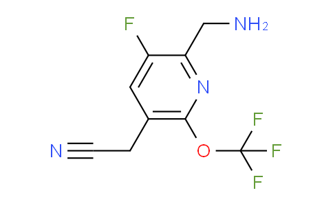 AM163135 | 1804820-93-6 | 2-(Aminomethyl)-3-fluoro-6-(trifluoromethoxy)pyridine-5-acetonitrile