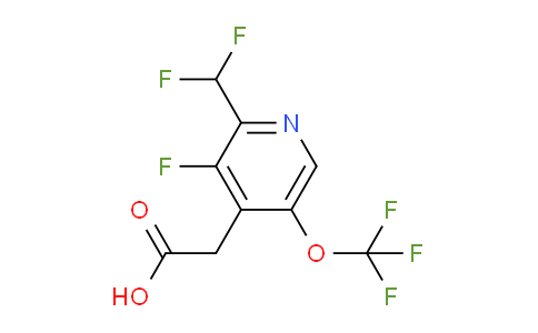 AM163137 | 1804479-70-6 | 2-(Difluoromethyl)-3-fluoro-5-(trifluoromethoxy)pyridine-4-acetic acid