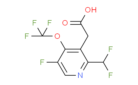 AM163148 | 1804744-04-4 | 2-(Difluoromethyl)-5-fluoro-4-(trifluoromethoxy)pyridine-3-acetic acid