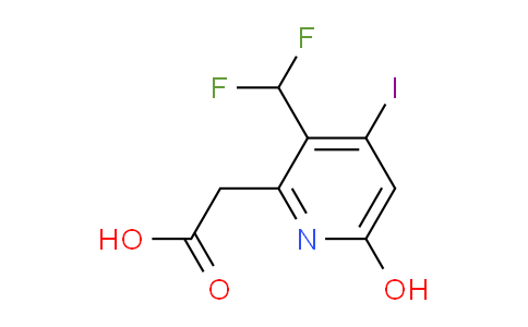 AM16315 | 1807107-85-2 | 3-(Difluoromethyl)-6-hydroxy-4-iodopyridine-2-acetic acid