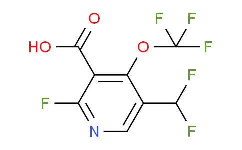 AM163155 | 1804623-62-8 | 5-(Difluoromethyl)-2-fluoro-4-(trifluoromethoxy)pyridine-3-carboxylic acid