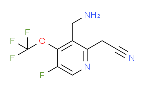 AM163156 | 1806004-68-1 | 3-(Aminomethyl)-5-fluoro-4-(trifluoromethoxy)pyridine-2-acetonitrile