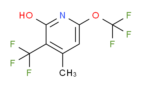 2-Hydroxy-4-methyl-6-(trifluoromethoxy)-3-(trifluoromethyl)pyridine