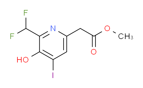AM16316 | 1806939-27-4 | Methyl 2-(difluoromethyl)-3-hydroxy-4-iodopyridine-6-acetate