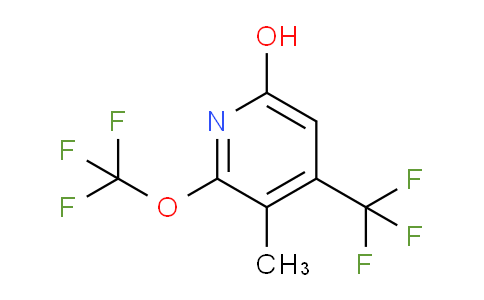 6-Hydroxy-3-methyl-2-(trifluoromethoxy)-4-(trifluoromethyl)pyridine