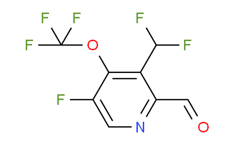 AM163183 | 1804478-82-7 | 3-(Difluoromethyl)-5-fluoro-4-(trifluoromethoxy)pyridine-2-carboxaldehyde