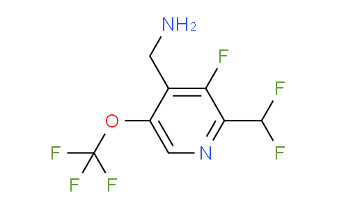 AM163202 | 1804317-22-3 | 4-(Aminomethyl)-2-(difluoromethyl)-3-fluoro-5-(trifluoromethoxy)pyridine