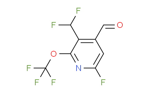 AM163205 | 1804810-44-3 | 3-(Difluoromethyl)-6-fluoro-2-(trifluoromethoxy)pyridine-4-carboxaldehyde