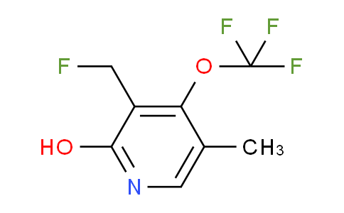 3-(Fluoromethyl)-2-hydroxy-5-methyl-4-(trifluoromethoxy)pyridine