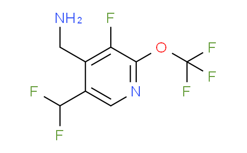 4-(Aminomethyl)-5-(difluoromethyl)-3-fluoro-2-(trifluoromethoxy)pyridine