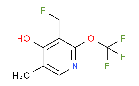 3-(Fluoromethyl)-4-hydroxy-5-methyl-2-(trifluoromethoxy)pyridine