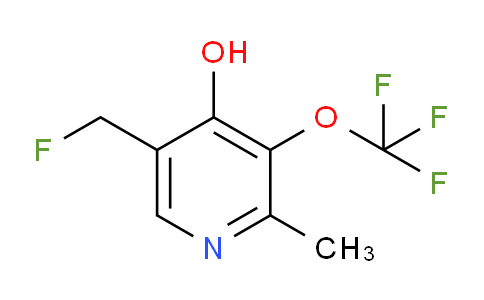 5-(Fluoromethyl)-4-hydroxy-2-methyl-3-(trifluoromethoxy)pyridine