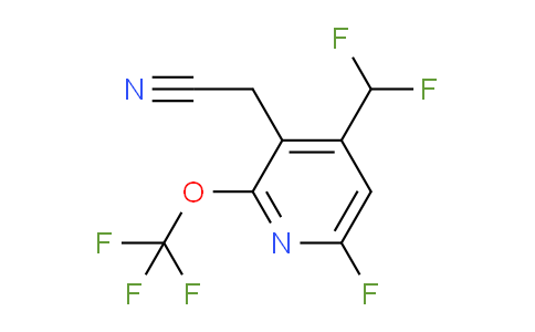 AM163221 | 1806028-56-7 | 4-(Difluoromethyl)-6-fluoro-2-(trifluoromethoxy)pyridine-3-acetonitrile