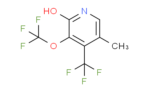 AM163222 | 1804317-92-7 | 2-Hydroxy-5-methyl-3-(trifluoromethoxy)-4-(trifluoromethyl)pyridine