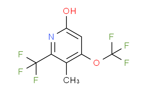 6-Hydroxy-3-methyl-4-(trifluoromethoxy)-2-(trifluoromethyl)pyridine