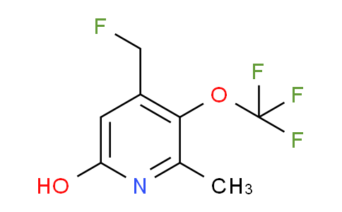 4-(Fluoromethyl)-6-hydroxy-2-methyl-3-(trifluoromethoxy)pyridine