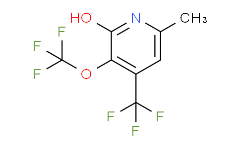2-Hydroxy-6-methyl-3-(trifluoromethoxy)-4-(trifluoromethyl)pyridine