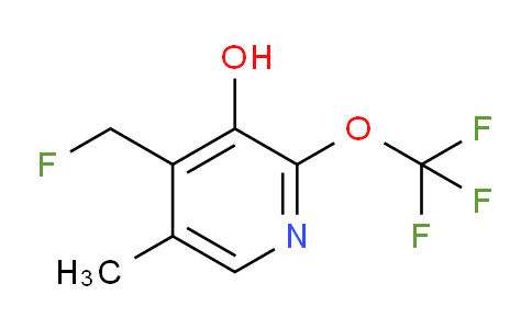 4-(Fluoromethyl)-3-hydroxy-5-methyl-2-(trifluoromethoxy)pyridine