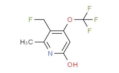 3-(Fluoromethyl)-6-hydroxy-2-methyl-4-(trifluoromethoxy)pyridine