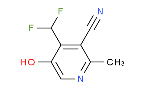 AM16324 | 1805088-02-1 | 3-Cyano-4-(difluoromethyl)-5-hydroxy-2-methylpyridine