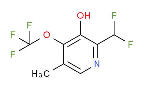 AM163242 | 1805997-17-4 | 2-(Difluoromethyl)-3-hydroxy-5-methyl-4-(trifluoromethoxy)pyridine
