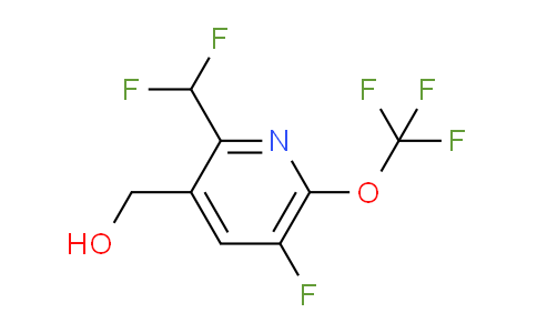 2-(Difluoromethyl)-5-fluoro-6-(trifluoromethoxy)pyridine-3-methanol
